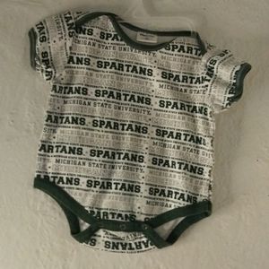 Boys Michigan State Spartans bodysuit